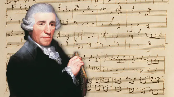 Retrato de Joseph Haydn, compositor clásico
