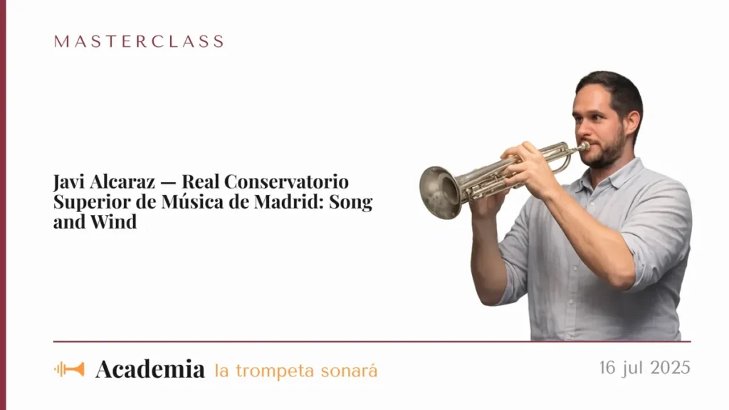 Masterclass de Javier Alcaraz: Song and Wind